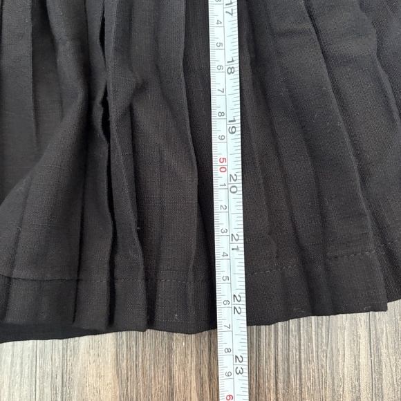 Windsor Dream Twirl Tie Strap Pleated A-Line Mini Dress Black Corset Detail - Picture 9 of 11